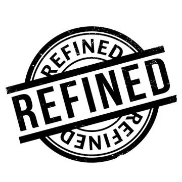 Refined rubber stamp Stock Illustration