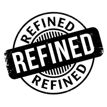 Refined rubber stamp Stock Illustration