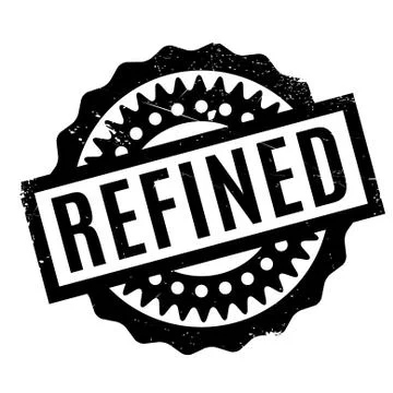 Refined rubber stamp Stock Illustration