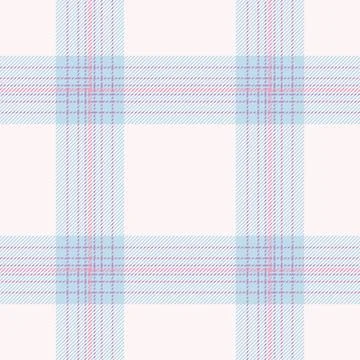 A refined striped textile repeat with interlaced check lines and a woven fabr Stock Illustration