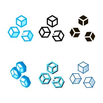 Refined sugar icon edition vector outline Stock Illustration