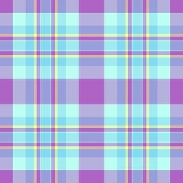 A refined tartan plaid repeat with interlaced check lines and a woven fabric  Stock Illustration