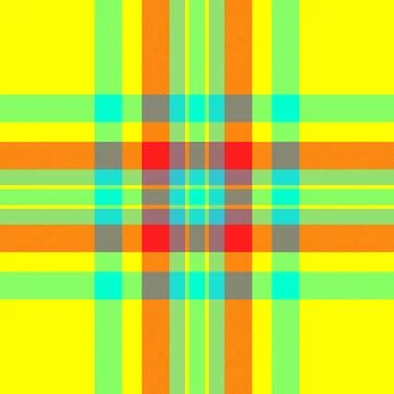 A refined tartan plaid repeat with interlaced check lines and a wool fabric s Stock Illustration