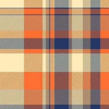A refined tartan plaid repeat with interlaced check lines and a woven fabric  Stock Illustration