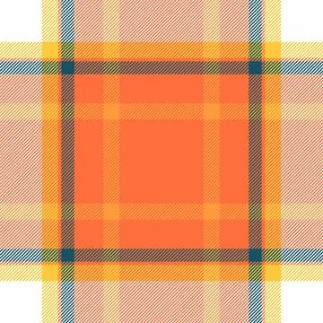 A refined tartan plaid repeat with interlaced check lines and a woven fabric  Stock Illustration