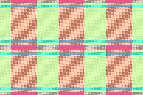 An refined tartan plaid repeat with interlaced check lines and a woven fabric Stock Illustration