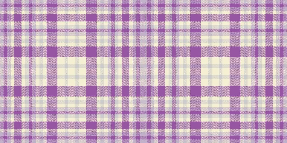 A refined tartan plaid repeat with interlaced check lines and a woven fabric  Stock Illustration