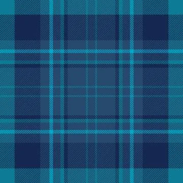 An refined tartan plaid repeat with interlaced check lines and a woven fabric Stock Illustration