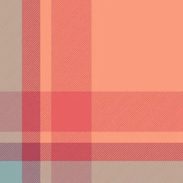A refined tartan plaid repeat with interlaced check lines and a woven fabric  Stock Illustration