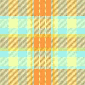 A refined tartan plaid repeat with interlaced check lines and a woven fabric  Stock Illustration