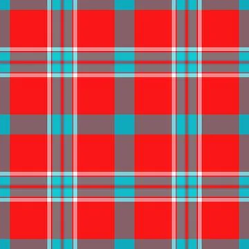A refined tartan plaid repeat with interlaced check lines and a interlaced su Stock Illustration