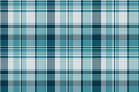 A refined tartan plaid repeat with interlaced check lines and a woven fabric  Stock Illustration