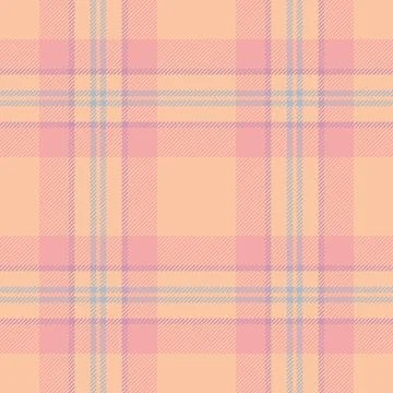 A refined tartan plaid repeat with interlaced check lines and a woven fabric  Stock Illustration