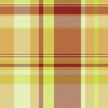 A refined tartan plaid repeat with interlaced check lines and a woven fabric  Stock Illustration