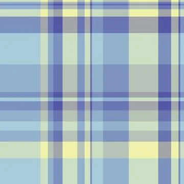 An refined tartan plaid repeat with interlaced check lines and a woven fabric Stock Illustration