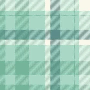 A refined tartan plaid repeat with interlaced check lines and a woven fabric  Stock Illustration