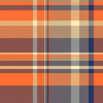 A refined tartan plaid repeat with interlaced check lines and a woven fabric  Stock Illustration