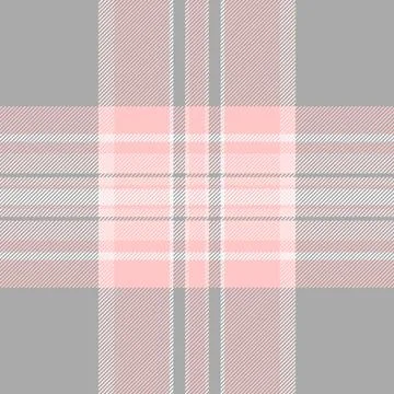 An refined tartan plaid repeat with interlaced check lines and a woven fabric Stock Illustration