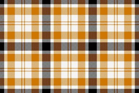 A refined tartan plaid repeat with interlaced check lines and a woven fabric  Stock Illustration