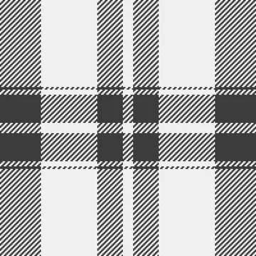 A refined tartan plaid repeat with interlaced check lines and a woven fabric  Stock Illustration