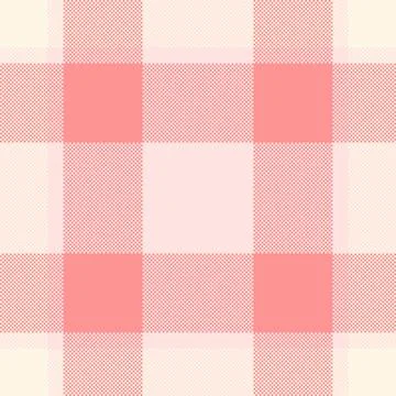 A refined tartan plaid repeat with interlaced check lines and a woven fabric  Stock Illustration