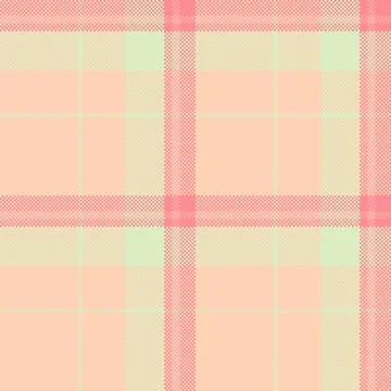 A refined tartan plaid repeat with interlaced check lines and a woven fabric  Stock Illustration