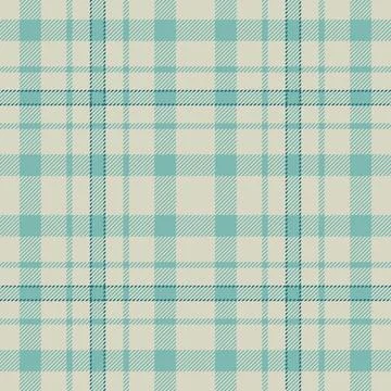 A refined tartan plaid repeat with interlaced check lines and a wool fabric s Stock Illustration