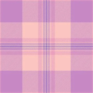 A refined tartan plaid repeat with interlaced check lines and a woven fabric  Stock Illustration