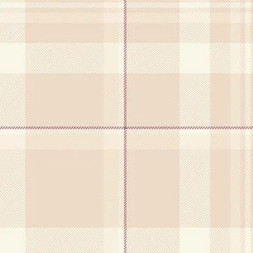 A refined tartan plaid repeat with interlaced check lines and a woven fabric  Stock Illustration