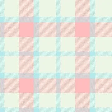 A refined tartan plaid repeat with interlaced check lines and a woven fabric  Stock Illustration