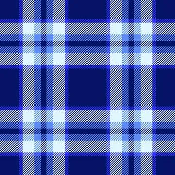 A refined tartan plaid repeat with interlaced check lines and a woven fabric  Stock Illustration