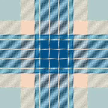 A refined tartan plaid repeat with interlaced check lines and a woven fabric  스톡 일러스트
