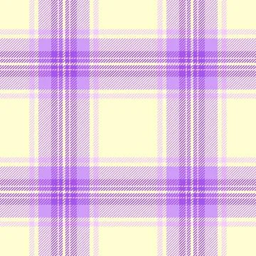 A refined tartan plaid repeat with interlaced check lines and a linen textile Stock Illustration