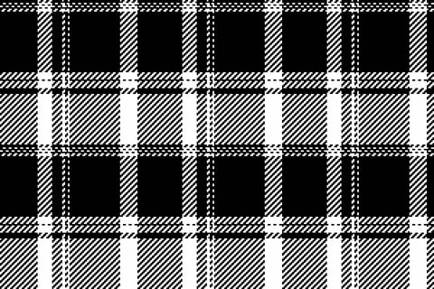A refined tartan plaid repeat with interlaced check lines and a woven fabric  Stock Illustration