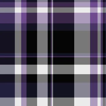 A refined tartan plaid repeat with interlaced check lines and a woven fabric  Stock Illustration