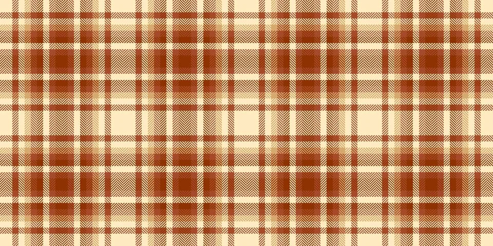 A refined tartan plaid repeat with interlaced check lines and a woven fabric  イラスト素材