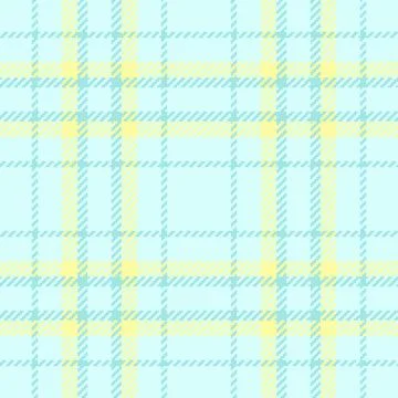 A refined tartan plaid repeat with interlaced check lines and a linen textile Stock Illustration