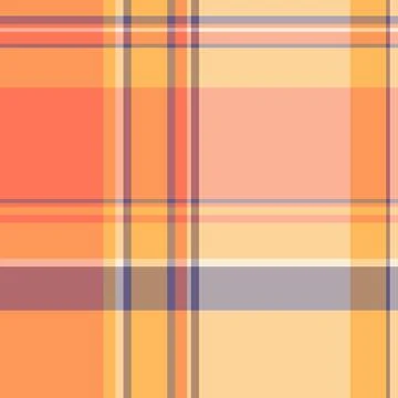 A refined tartan plaid repeat with interlaced check lines and a woven fabric  Stock Illustration