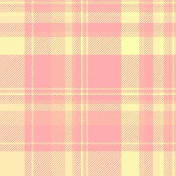 A refined tartan plaid repeat with interlaced check lines and a woven fabric  Stock Illustration