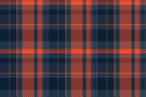 A refined tartan repeat with interlaced check lines and a woven surface. Or.. Stock Illustration