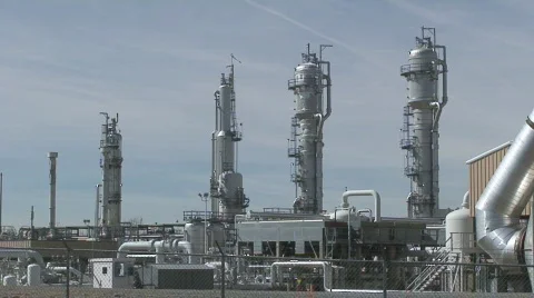 Refinery 1 Video stock 494411