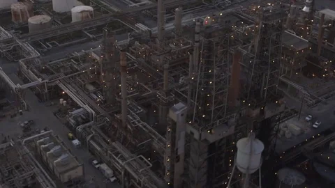 Refinery Aerial # 5 Video stock 77142047