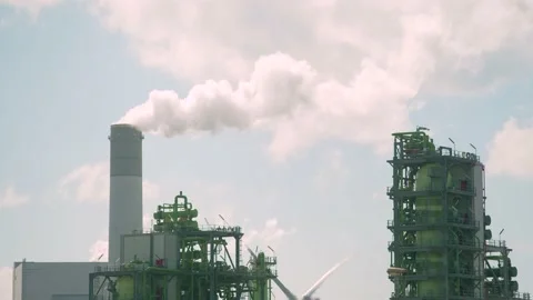Refinery [close up] Stock Footage 131649788