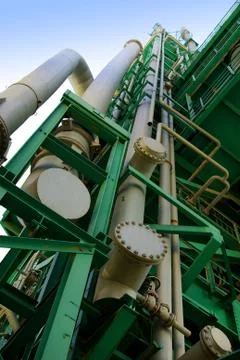 Refinery detail Stock Photos