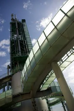 Refinery detail Foto stock