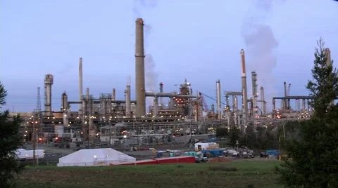 Refinery Stock Footage 943227