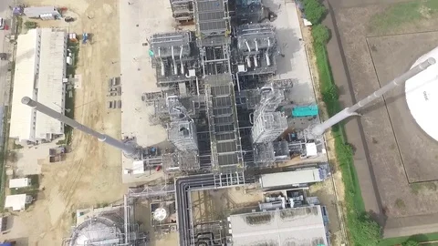 Refinery Stock Footage 83734687