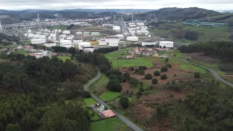 Refinery Stock Footage 170225082