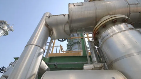 Refinery industrial plant 動画素材 34357285