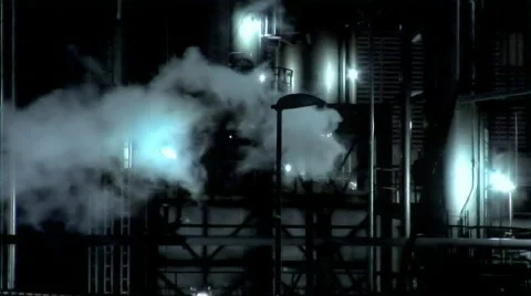 Refinery Pipes (720) Video stock 296606